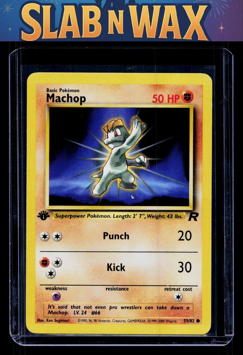 Machop Pokemon Card for sale