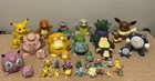 Vintage 90s 1999 Pokemon Nintendo Tomy Toy Lot 40 Pieces Plastic PVC