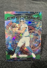 2024 Panini Prizm - Fireworks Will Levis #4 Green Ice Prizm