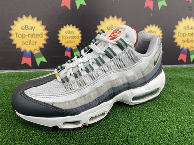 Nike Air Max 95,110,s Pure Platinum, Gorge Green Herren, Damen Sneaker UK 6 EU 40