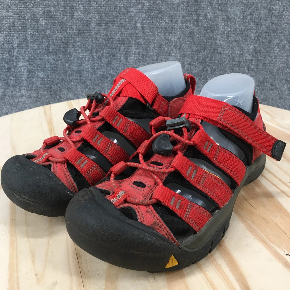 Sandalias Keen Youth 3 Newport H2 Impermeables Punta Cerrada Pescador 1012318 Rojo Foto 3 de 4