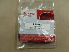 (Pack of 10) 214 PKG NATIONAL O RING 1" ID, 1-1/4" OD, 1/8" THICK