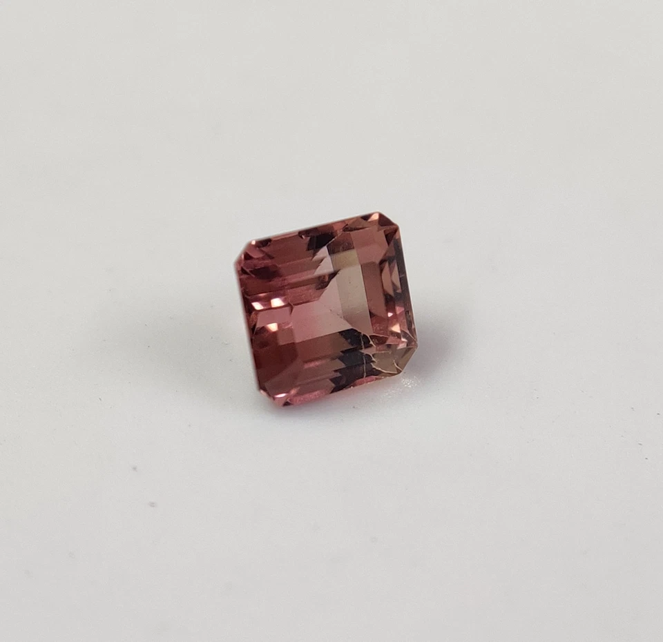 Natural Pink Tourmaline Loose Gemstone Square Cut Rubellite Tourmaline 2.20 Crt - Image 2 of 4