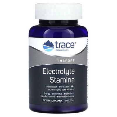 2 X Trace Minerals �, TM Sport, Electrolyte Stamina, 90 Tablets
