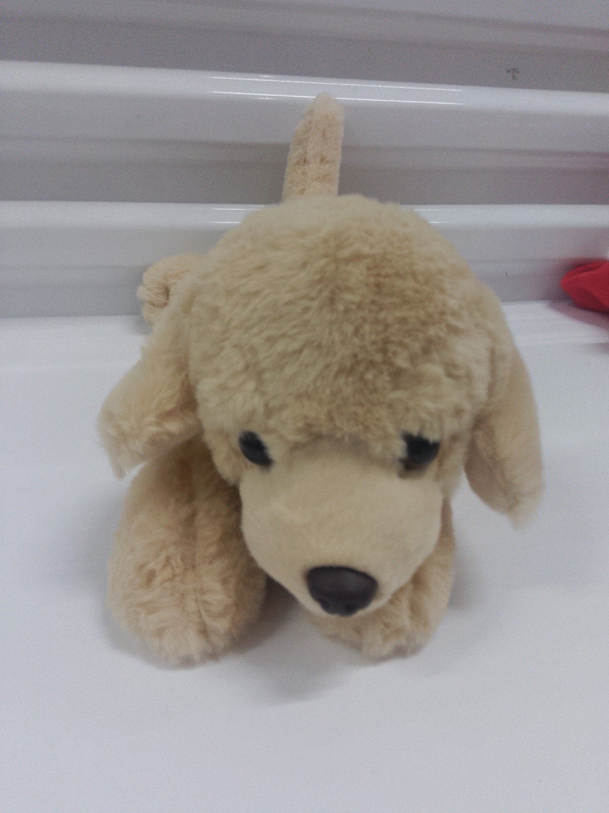 FAO Schwarz Yellow Lab Puppy Dog Plush 