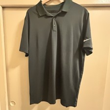 Nike Men  s Pro Golf Dry Fit Forest Green Polo Shirt Size Xl