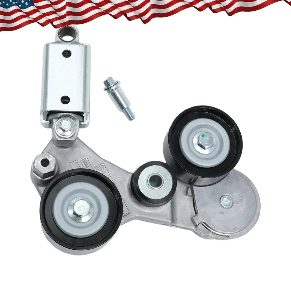 For Chevrolet Malibu Impala Buick Regal 2.4L L4 Drive Belt Tensioner Assembly - Image 4 of 4