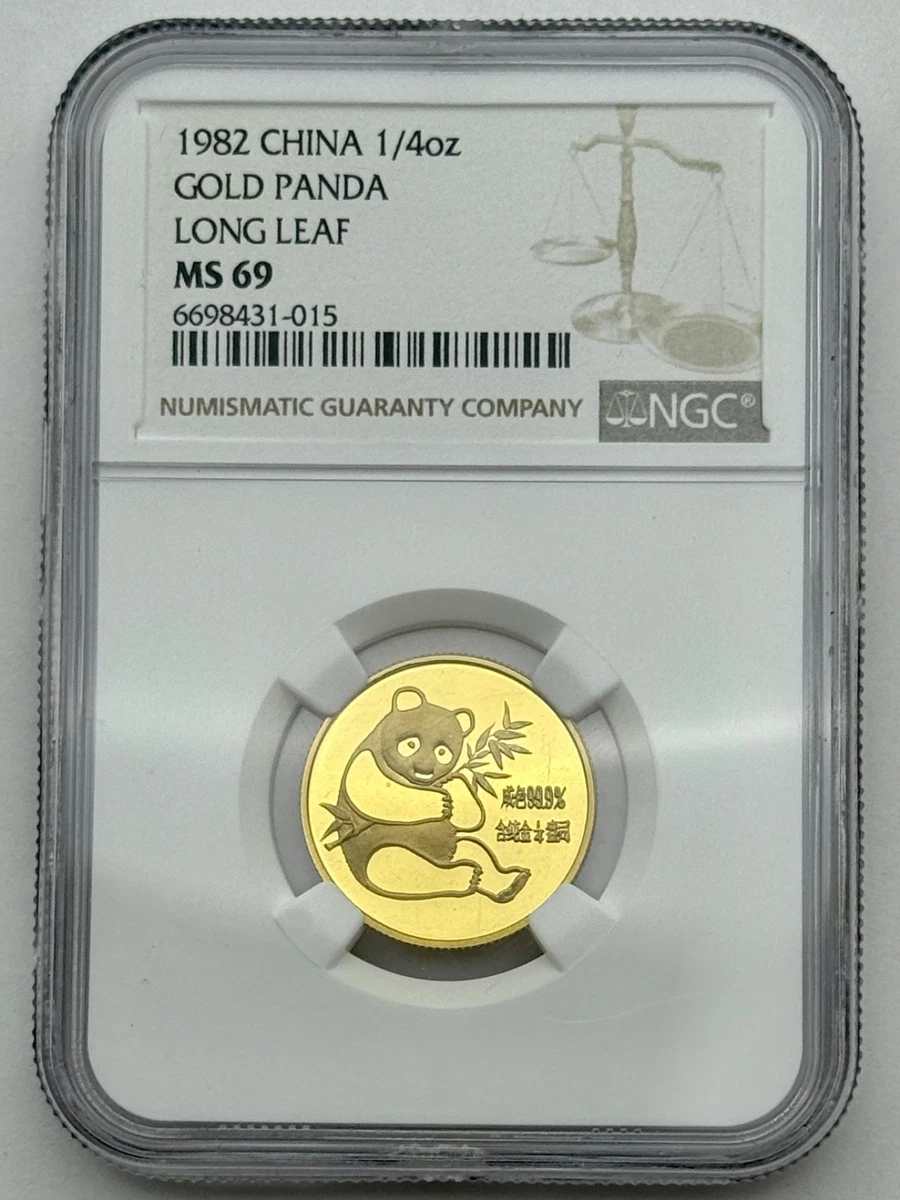 Chinese Panda 1/4 oz Precious Metal Content per Unit Gold Bullion