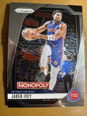 2024-25 JADEN IVEY Panini Prizm Monopoly #65 Detroit Pistons Basketball NBA NM/M