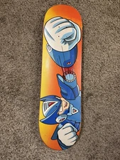 JK INDUSTRIES “Rockman” SKATEBOARD Hook-Ups MEGA MAN Jeremy Klein Autograph!