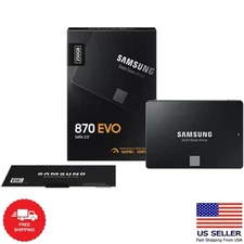 New Samsung SSD 870 EVO SATA 2.5" 500GB Internal Solid State Drive MZ-77E500BW