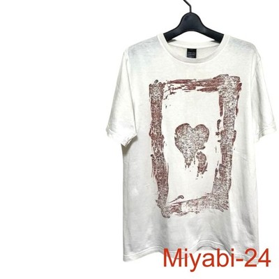 Number Nine Number (N)ine Heart Tears T-Shirt White Size 3 Used