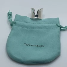 Tiffany & Co. Elsa Peretti Sterling Silver Split Ring Size 9