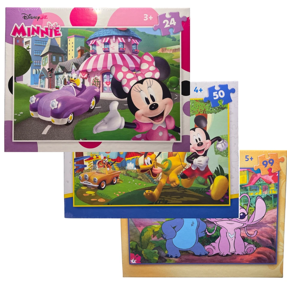 Kinderpuzzle 24/50/99 Teile ab 3/4/5 Jahre Puzzle Papier Motivauswahl NEU & OP V - Bild 2 von 3
