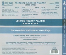 LONDON MOZART PLAYERS - HARRY BLECH: THE COMPLETE HMV STEREO RECORDINGS NEW CD