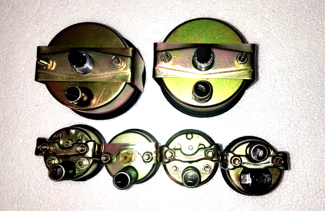 Kit Compteurs Smiths Réplique 52mm - Tachymètre, Vitesse, Température/huile - Neuf - Pour Customisation