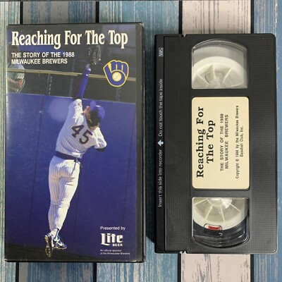 #ad #ad Reaching For The Top The Story Of The 1988 Milwaukee Brewers VHS 1988 $7.00