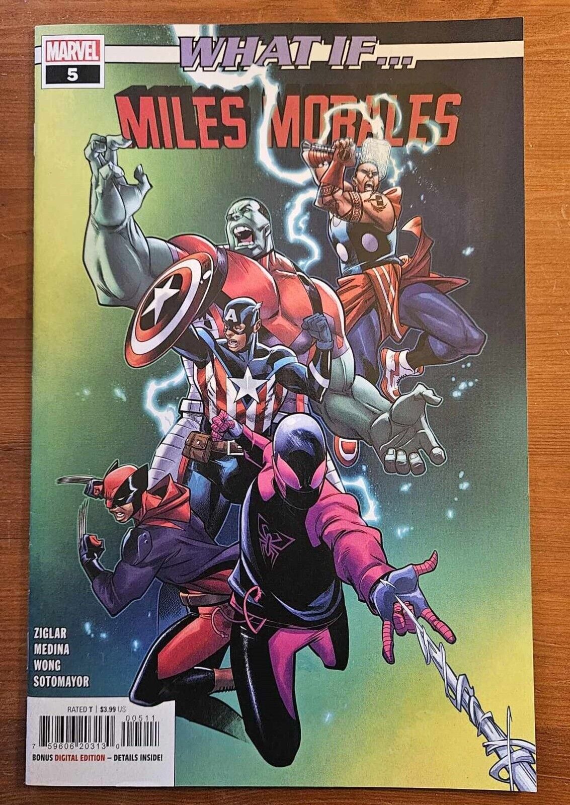 What If...? Miles Morales #5, Marvel comics 2022. VF+. 1st print.