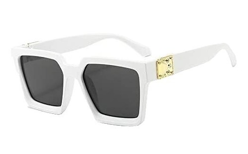 Off-White MILANO Sunglasses – Marble Grey Square Frame | Model OERI097 0807 Off-White Roma Sunglasses 0807 Marble Grey - eye-oo.com main image 4