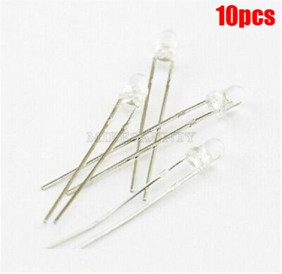10Pcs Ir Infrared 5Mm 850Nm Led Lamp New Ic rx