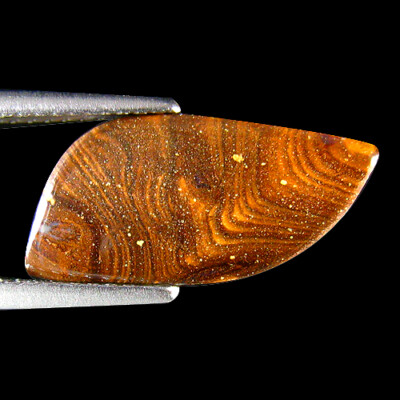 Opale Boulder Australienne Unique - 5.33 Carats, Cristal Cores Matrix, Pierre Naturelle Polie