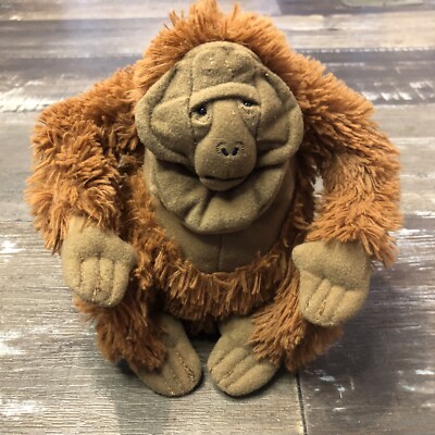 Walt Disney Jungle Book KING LOUIE ORANGUTAN 8  Plush STUFFED ANIMAL-Great Cond