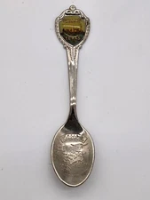 Vintage Antique Dallas Texas The Lone Star State Souvenir Spoon Art Collectible