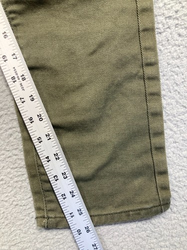 Southpole Jeans BOYS 14 26x26 Olive Green Moto Skater Rocker Grunge Streetwear - Picture 9 of 18