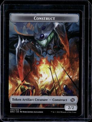 Construct Token - 4 - BRO - NM - MTG - Magic the Gathering