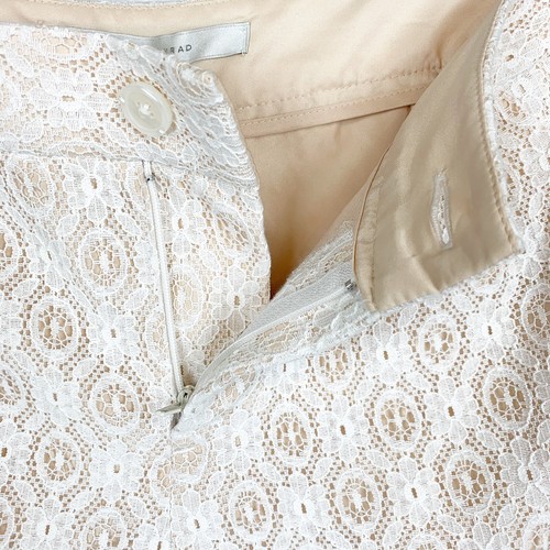 Women LC Lauren Conrad Crochet Lace Shorts Zip Fly Fully Lined $50 Sz 2 - Picture 4 of 10