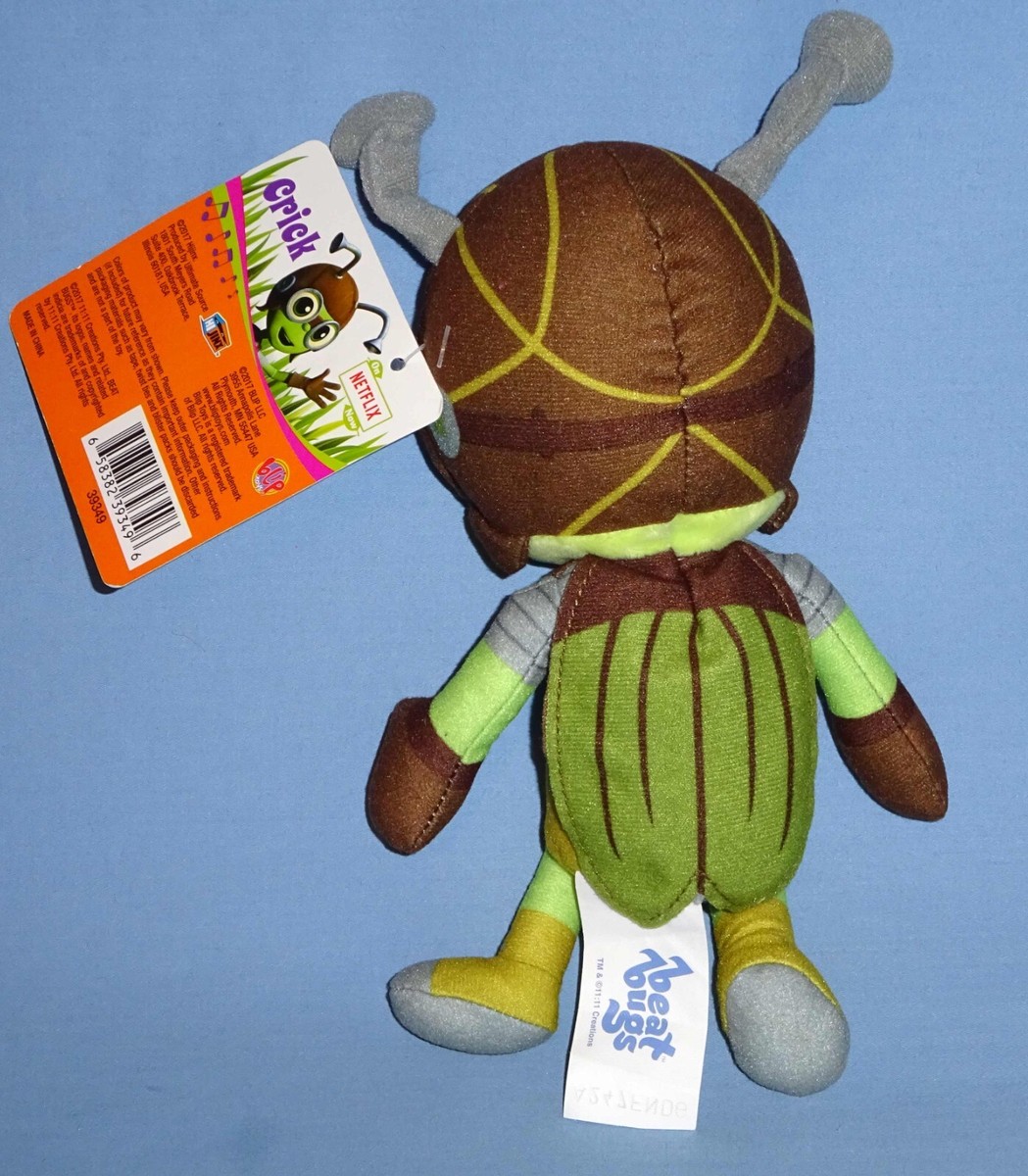 Beat Bugs Plush Toys-CRICK 9
