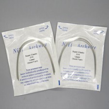 Arcos de Dental Ortodoncia Redondos Niti Arco de Alambre Su Arch Wire Elastic