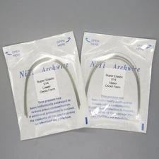 Arcos de Dental Ortodoncia Redondos Niti Arco de Alambre Su Arch Wire Elastic