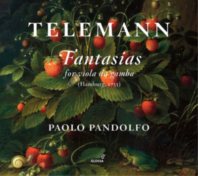 Georg Philipp Telemann Telemann: Fantasias for Viola Da Gamba (CD) Album Digipak