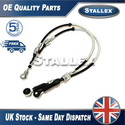 Fits Mini One 2003-2006 One D Gear Shift Cables Set Manual Stallex 25117547370