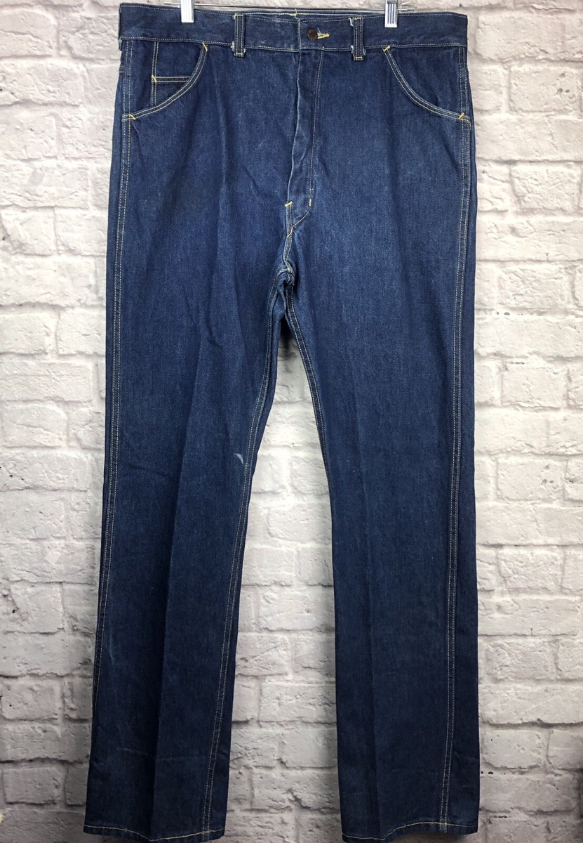 Vintage Big Yank Jeans Mens Big & Tall 40x33 Straight Leg Vintage Big Yank Jeans Mens Big & Tall 40x33 Straight Leg
