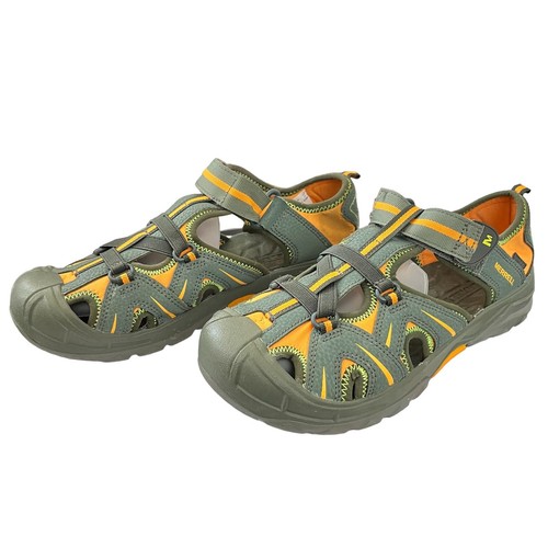 Merrell Sandals Womens Size 6M Army Green Orange Hydro Sport Select Grip Campcor - 第 2/11 張圖片