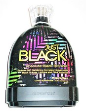 NEW SUPRE TAN JUST BLACK ABSOLUTE BLACK BRONZER INDOOR Tanning Bed LOTION