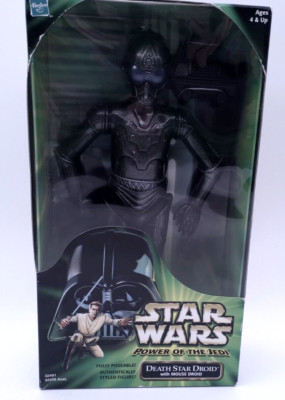 Star Wars Power of the Jedi Death Star Droid w/ Mouse Droid 12'' Figure *READ*