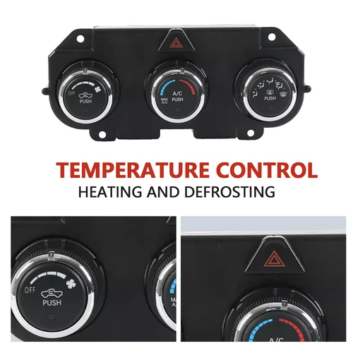 4-Gear AC Control Unit 68105021AD For 2013-2016 Dodge Truck RAM 1500 2500 3500 - Picture 2 of 11