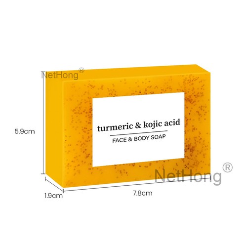 3pcs Turmeric Soap Skin Whitening Dark Spots Lightening Acne Brightening Tumeric - Picture 11 of 13