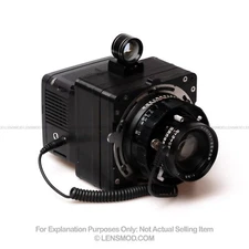 Adapter Body for Mamiya Press Lens and "M645" Digital Back