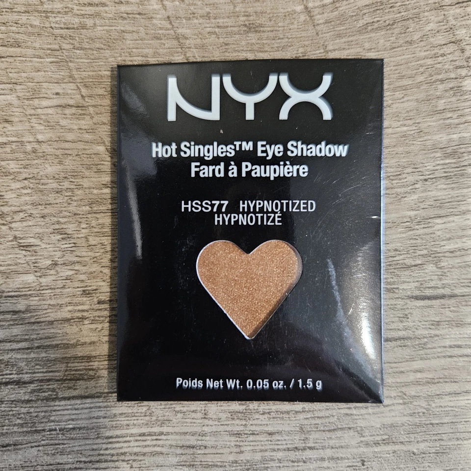 Mix Lot of 5 NYX Hot Singles Eye Shadow Refills HSS 76, 77 x2, 62 x2, Yellow - Image 2 of 4
