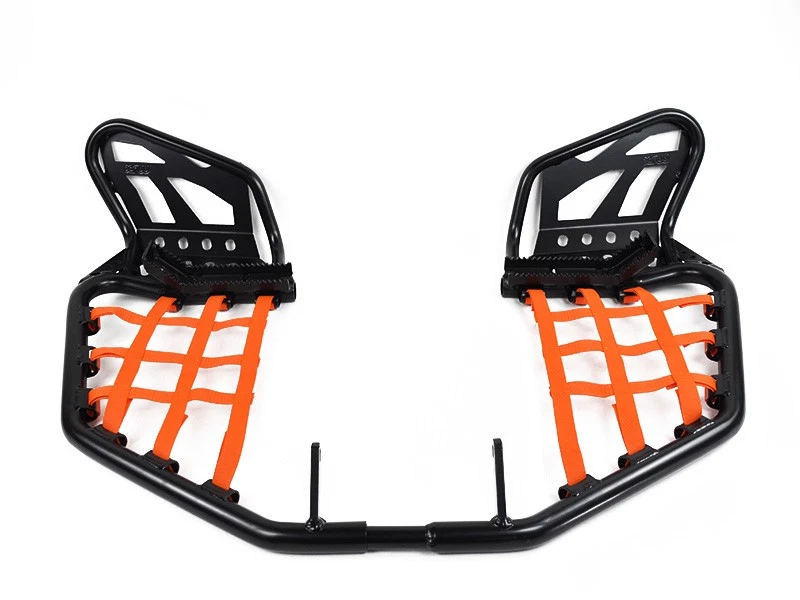 Nerfbar für KTM 450 / 525 XC mit Heelguard orange Netze - Bild 1 von 4