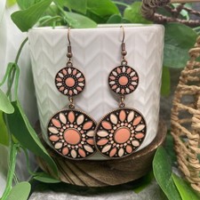 3  Earring Set Bohemian Retro Ethnic Tribal Dangle Drop New Free Ship B8662