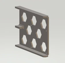 SSD Tray for HAF XB EVO Cooler Master CM, 3D Printed, SSD Sled, Black/White