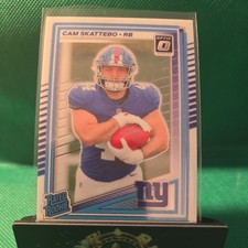 2025 Donruss Optic- Rated Rookie,  Cam Skattebo, RC New York Giants #228