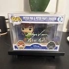 Signed By Blayne Weaver Funko Pop! Peter Pan & Peter Pan's Shadow 2pk - JSA Cert