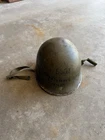 Vintage WWII Metal Military M1 Helmet WW2 U.S. Military U.S. Army Used