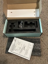 Forious Matte Black Toilet Paper Holder A3124B QUALITY NEW COMPLETE OPEN BOX